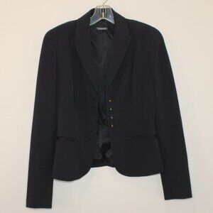 women's Tahari Size 4 black blazer jacket lined professional